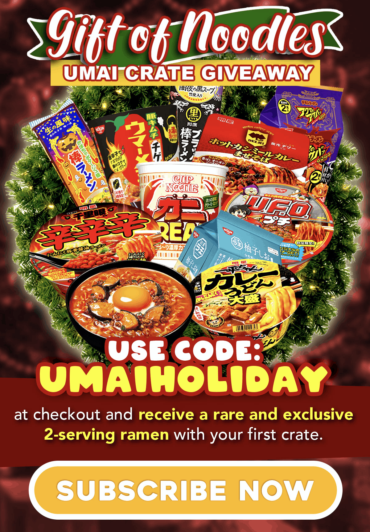 Umai Crate Black Friday Deal: FREE Rare & Exclusive Noodle Bowl