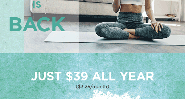 MyYogaWorks Black Friday Coupon: Get An Annual Subscription For Just $39 & More!