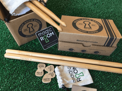 Magic Room Brand Music Supply Black Friday Deal: Save 25% on on eco-friendly drumsticks and guitar picks subscription!