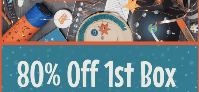 Groovy Lab In A Box Black Friday Coupon: 80% Off First Box with Prepaid Subscriptions!