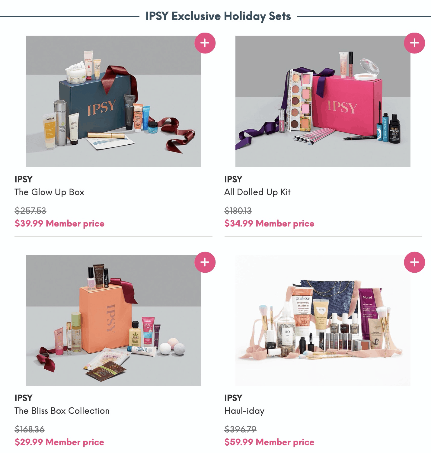 Ipsy Black Friday Limited Edition Mystery Bag Available Now! Hello