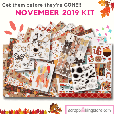 Scrapbooking Store Cyber Monday Deal: Get 15% off first scrapbooking kit!