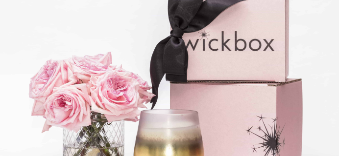 Wickbox Black Friday: First Box FREE with 6+ Month Luxury Candle Subscriptions!