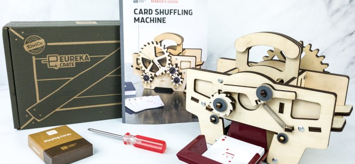 Eureka Crate Review + Coupon – CARD SHUFFLING MACHINE