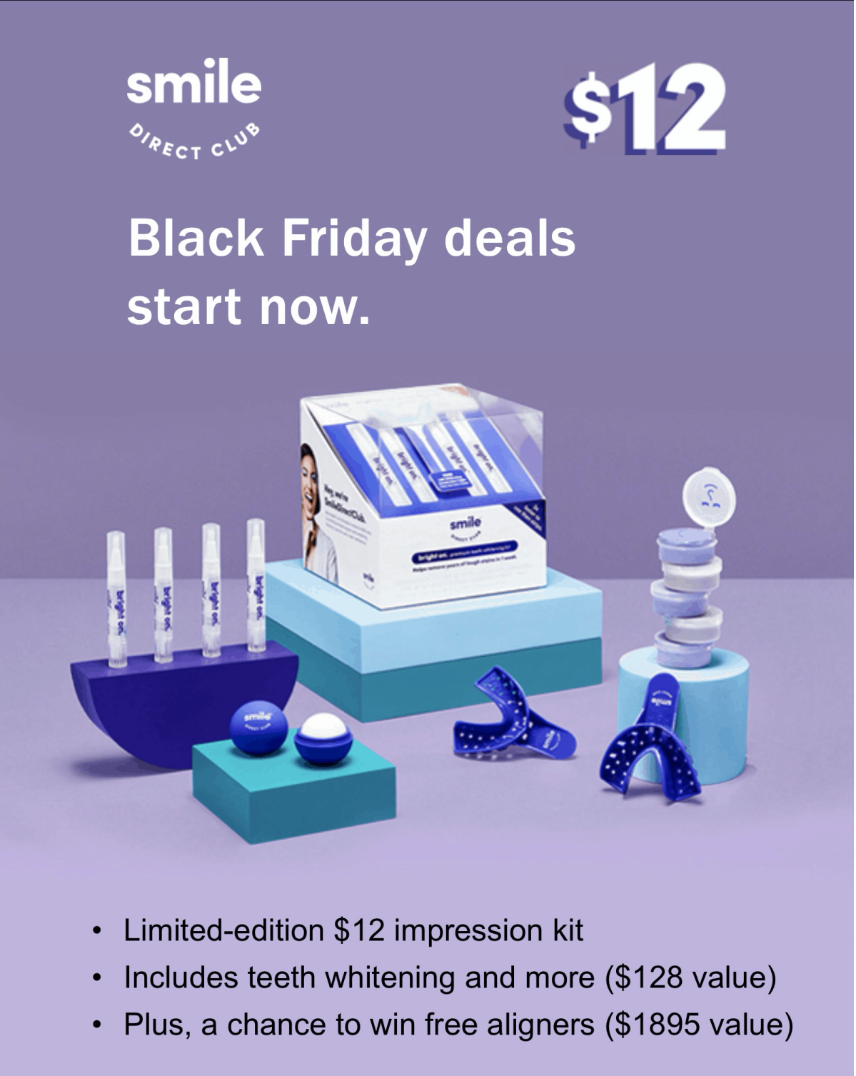 Smile Direct Club Black Friday Coupon Get your kit for just 12