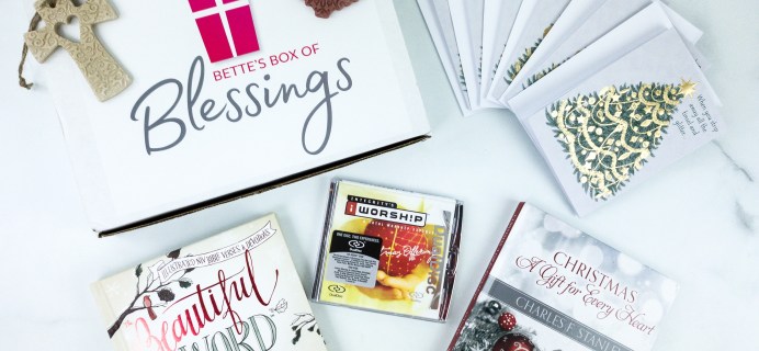 Bette’s Box of Blessings Black Friday Deal: 25% Off Christian Subscription Box!