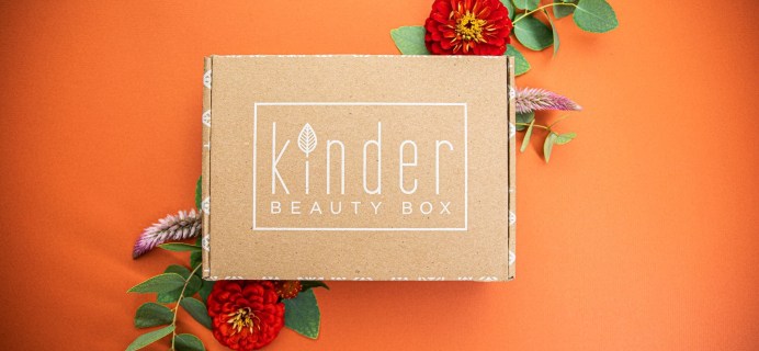 Kinder Beauty Box Cyber Monday Sale: 15% Off First Box!