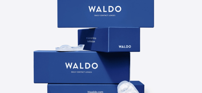 Waldo Contact Lenses Cyber Monday Sale! FREE Trial + 120 lenses FREE on first order!