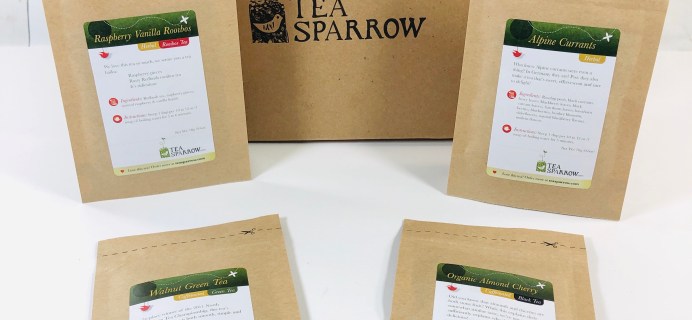 Tea Sparrow November 2019 Subscription Box Review