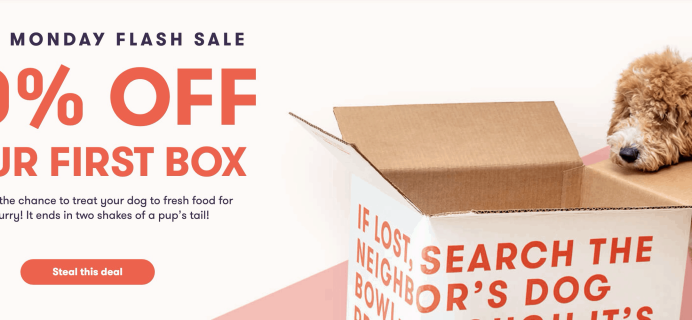 Ollie Dog Cyber Monday Deal: Get 60% Off First Box!