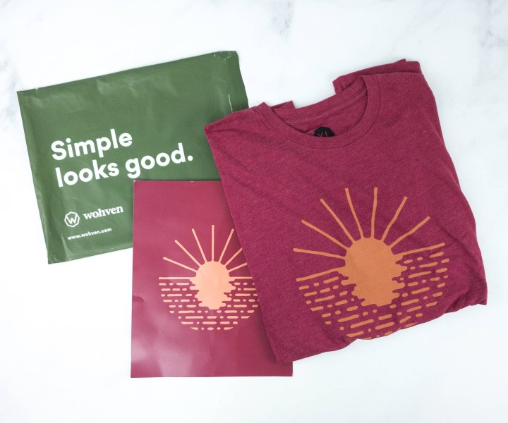 Wohven Men TShirt Subscription Review November 2019 Hello Subscription