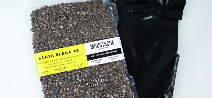 Moustache Coffee Club Subscription Review + Coupon – November 2019
