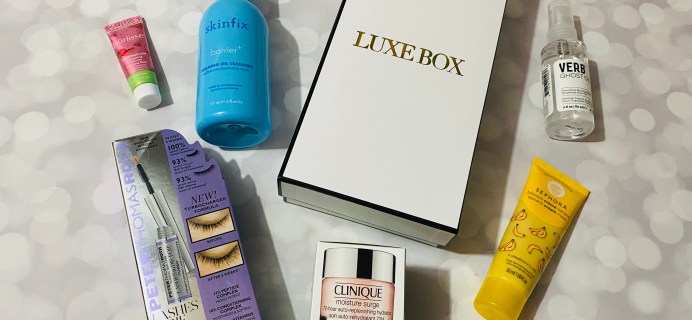 Luxe Box Winter 2019 Subscription Box Review