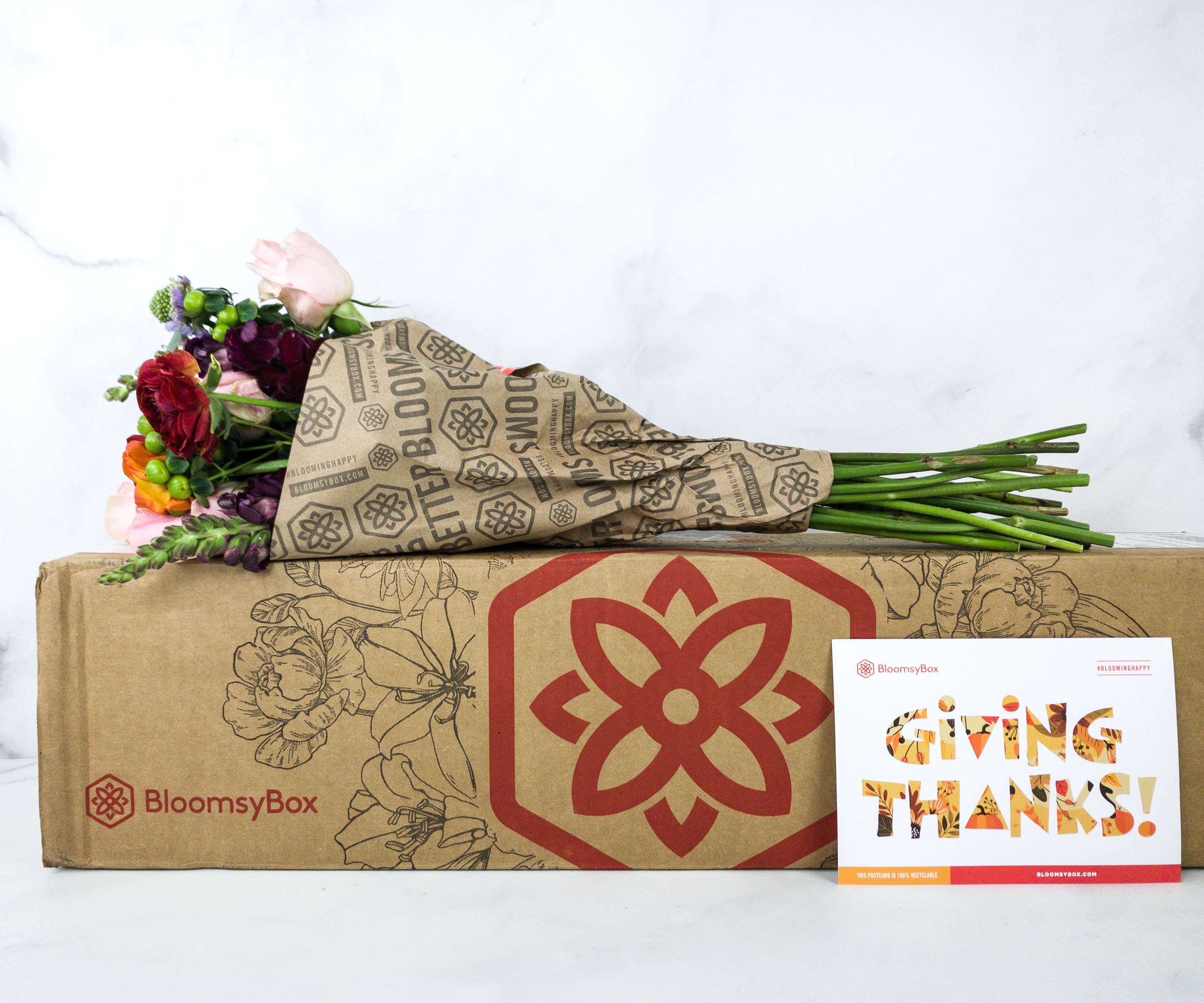 BloomsyBox Flower November 2019 Subscription Box Review & Coupon