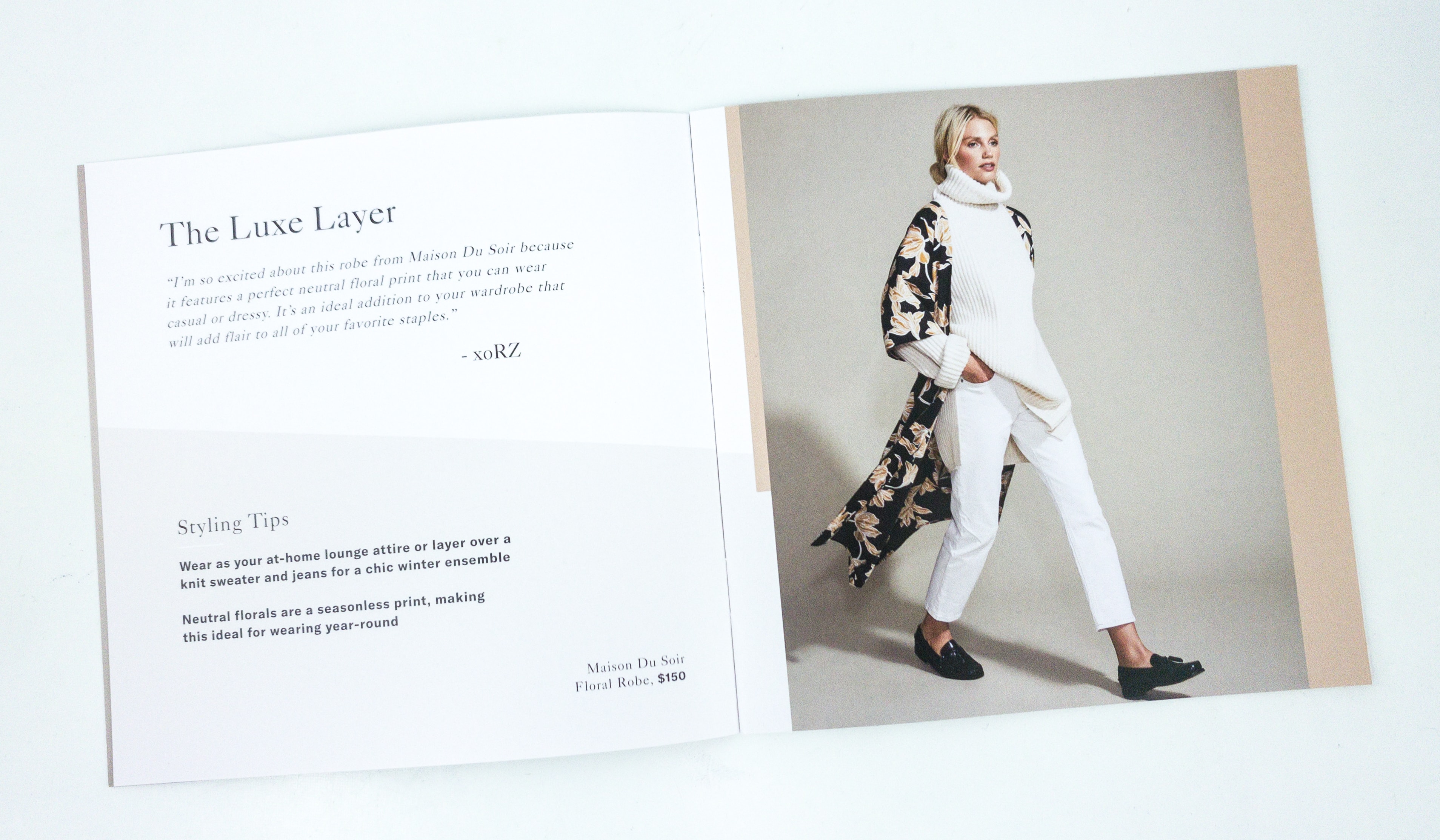 Box of Style by Rachel Zoe Winter 2019 Review + Coupon - Hello Subscription