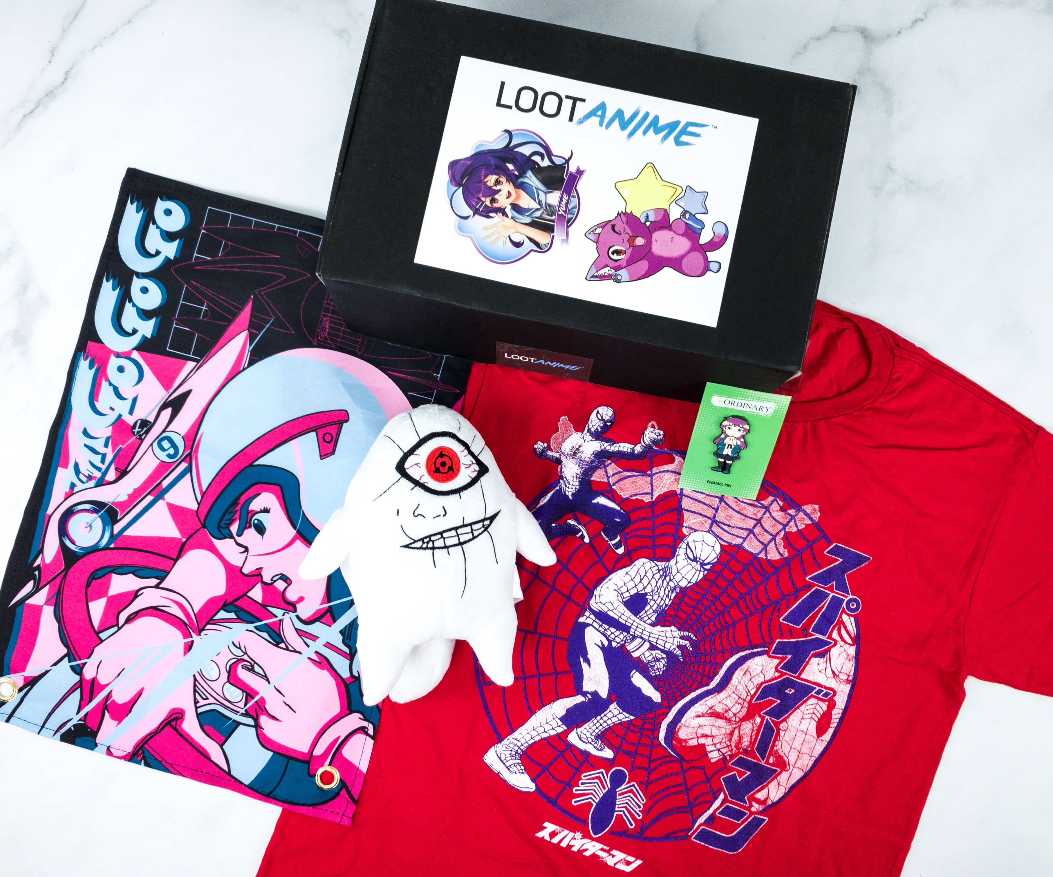 October Loot Anime Unboxing  Anime Loot Loot crate