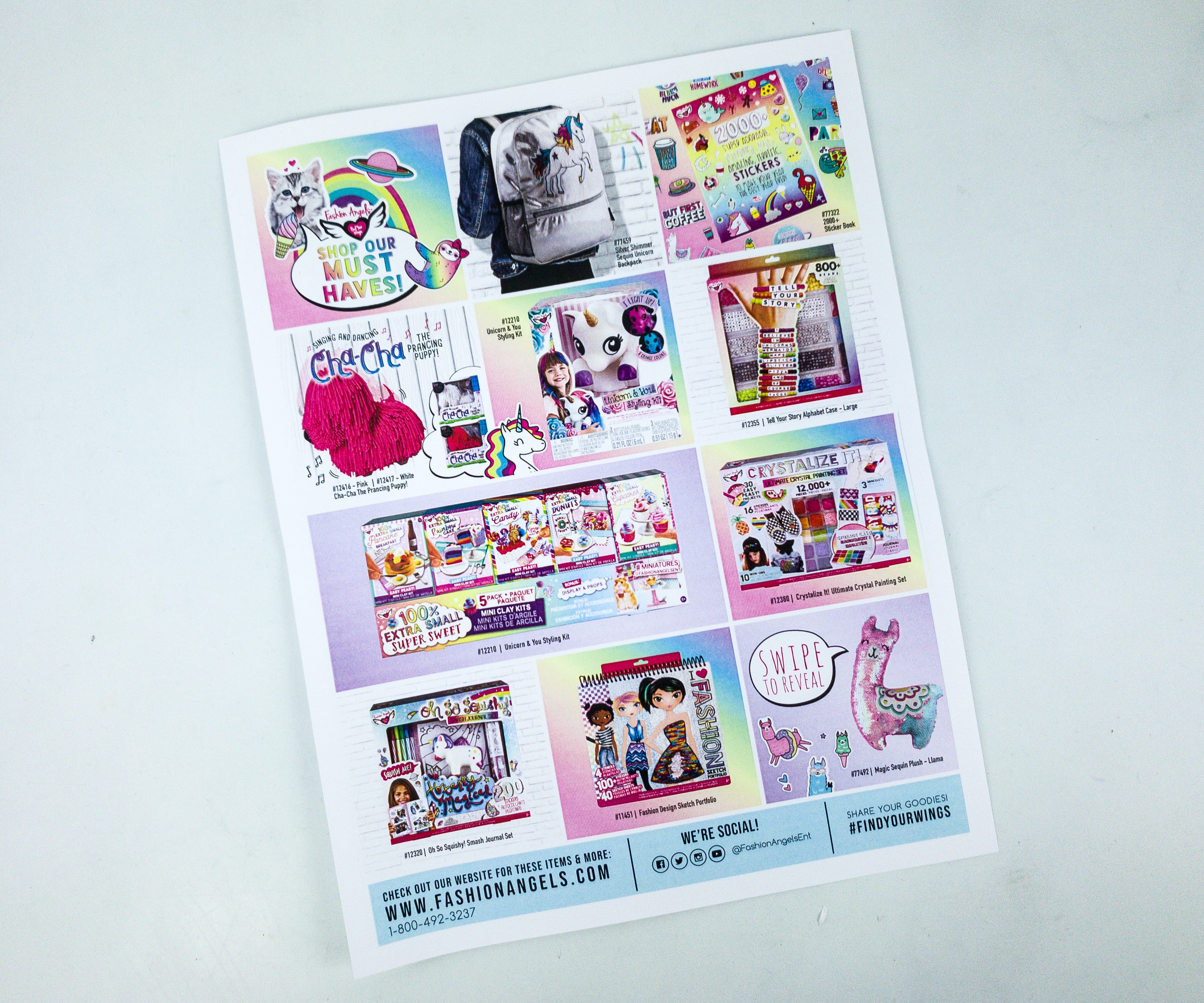 January 2020 Fashion Angels Find Your Wings Subscription Box Review