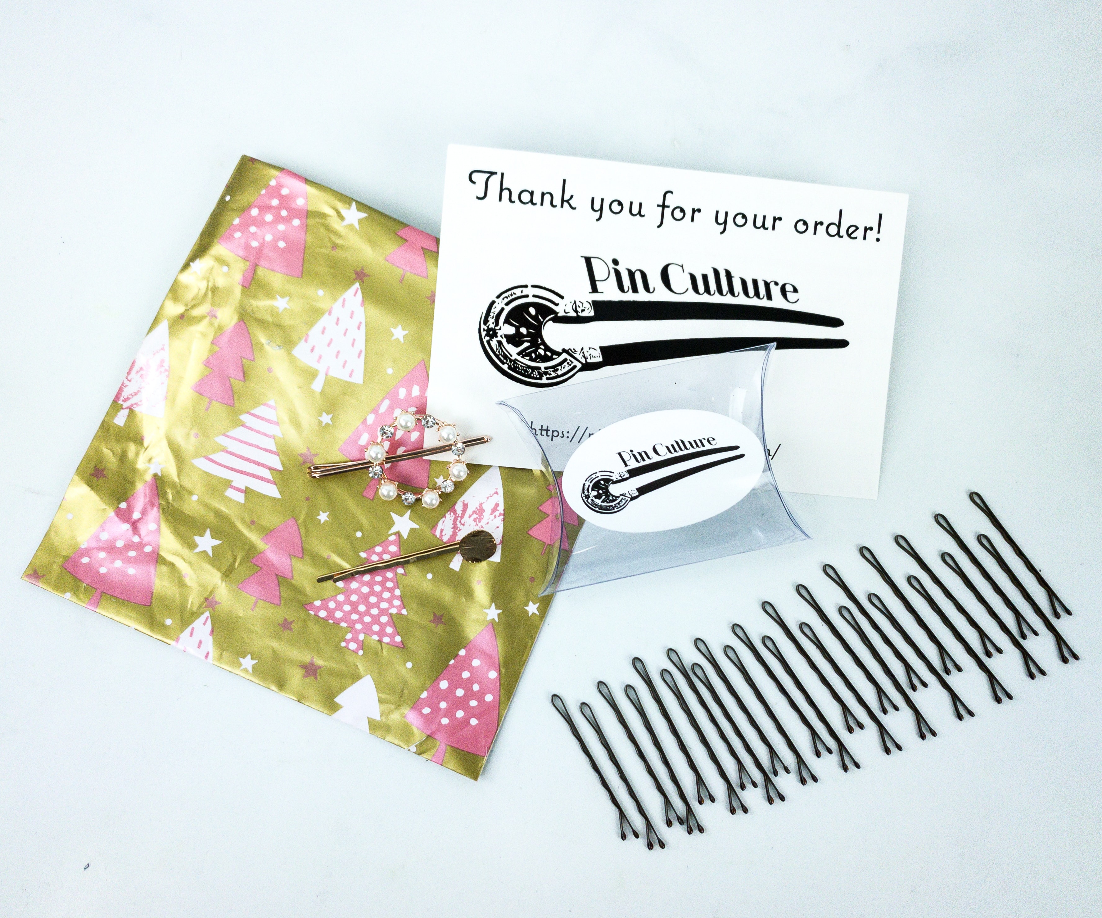 Pin Culture Subscription Box Review + Coupon - December 2019 Deluxe Hair  Pin Box - Hello Subscription
