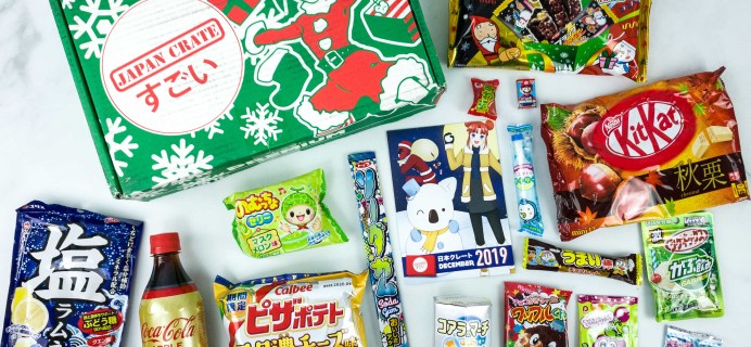 Japan Crate December 2019 Subscription Box Review + Coupon