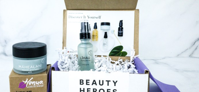 Beauty Heroes December 2019 Subscription Box Review