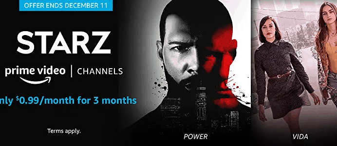 STARZ Coupon: Get Your First 3 Months For Just $0.99 Per Month!