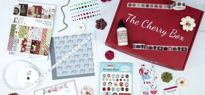 The Cherry Box December 2019 Subscription Box Review