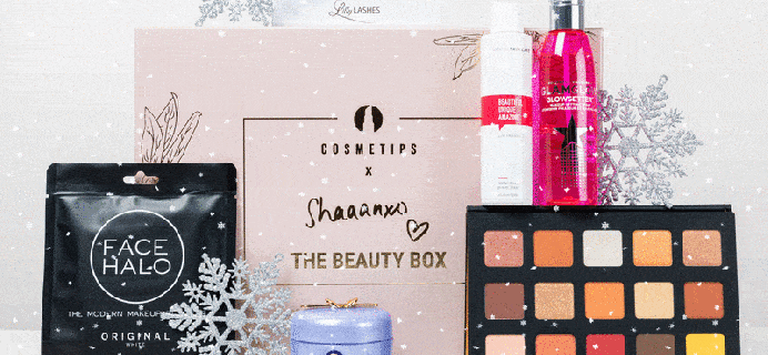 Cosmetips X Shaaanxo Limited Edition Christmas Beauty Box Available Now + Full Spoilers!
