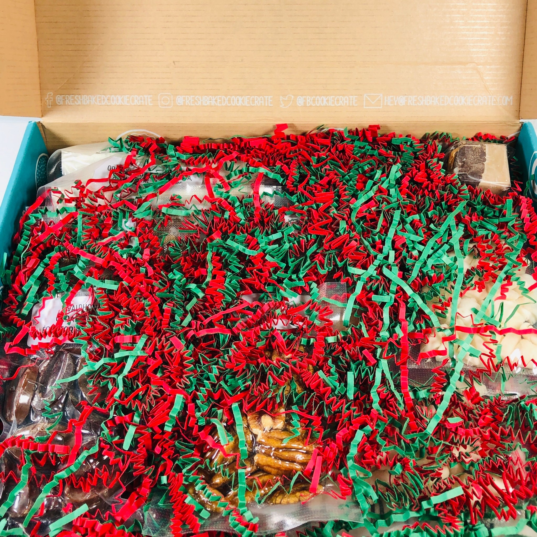 Fresh Baked Cookie Crate December 2019 Subscription Box Review + Coupon