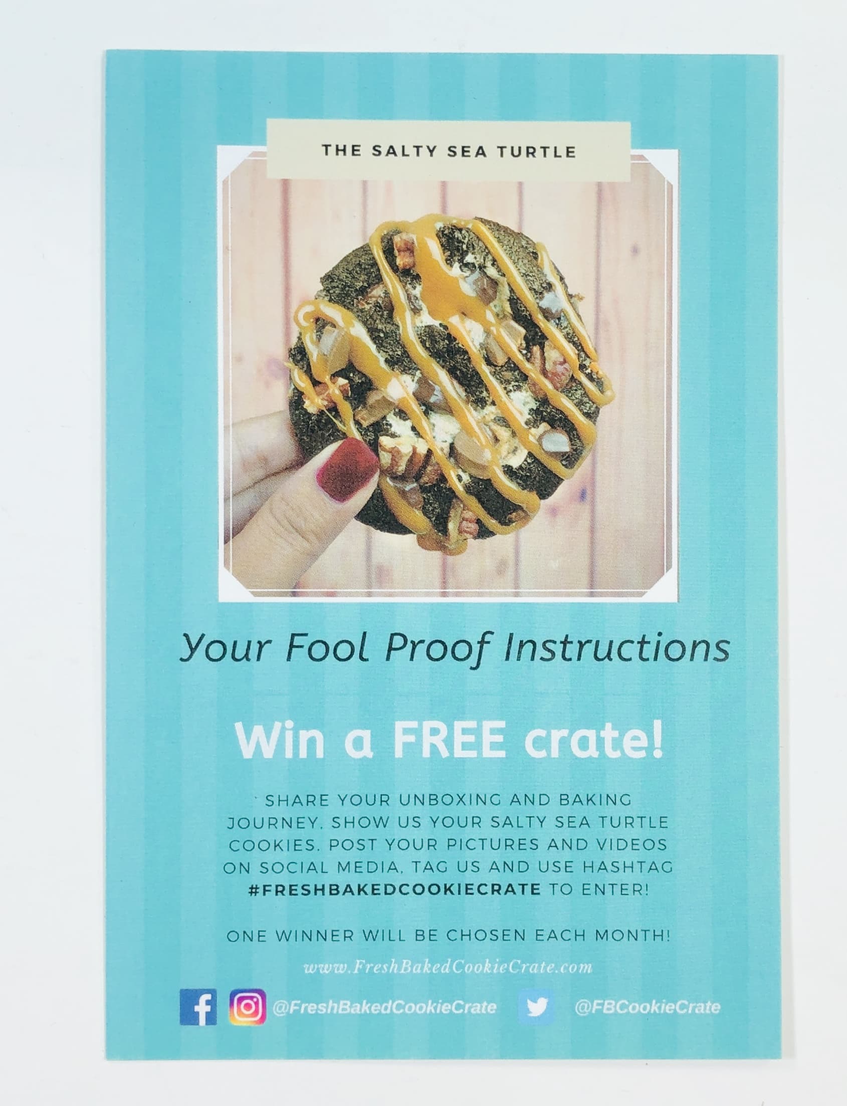 Fresh Baked Cookie Crate December 2019 Subscription Box Review + Coupon