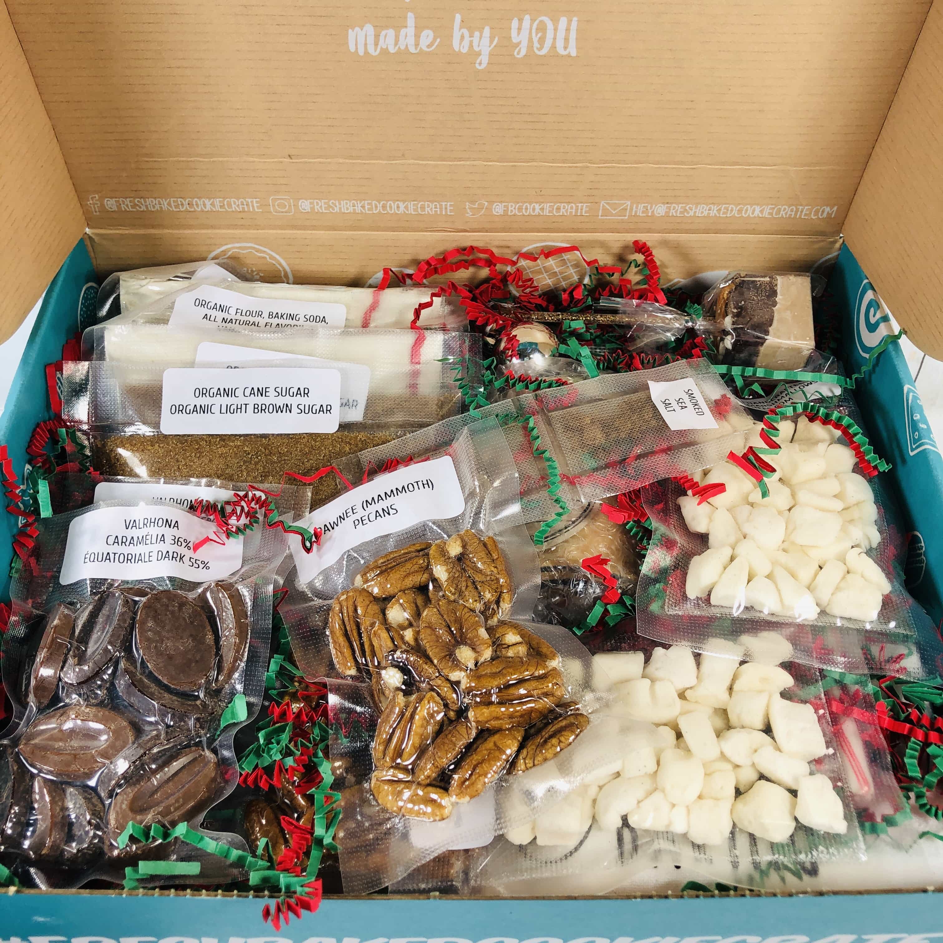 Fresh Baked Cookie Crate December 2019 Subscription Box Review + Coupon