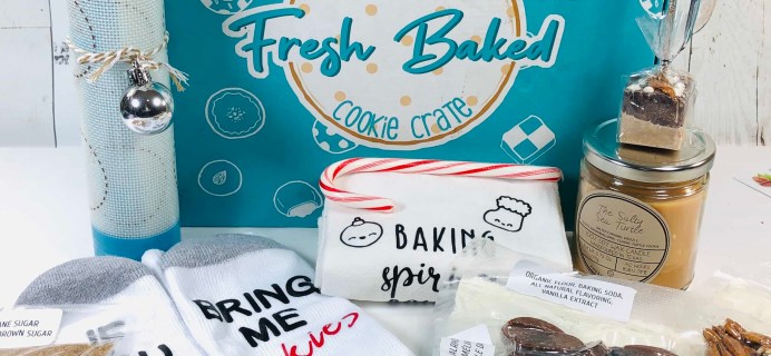 Fresh Baked Cookie Crate December 2019 Subscription Box Review + Coupon!