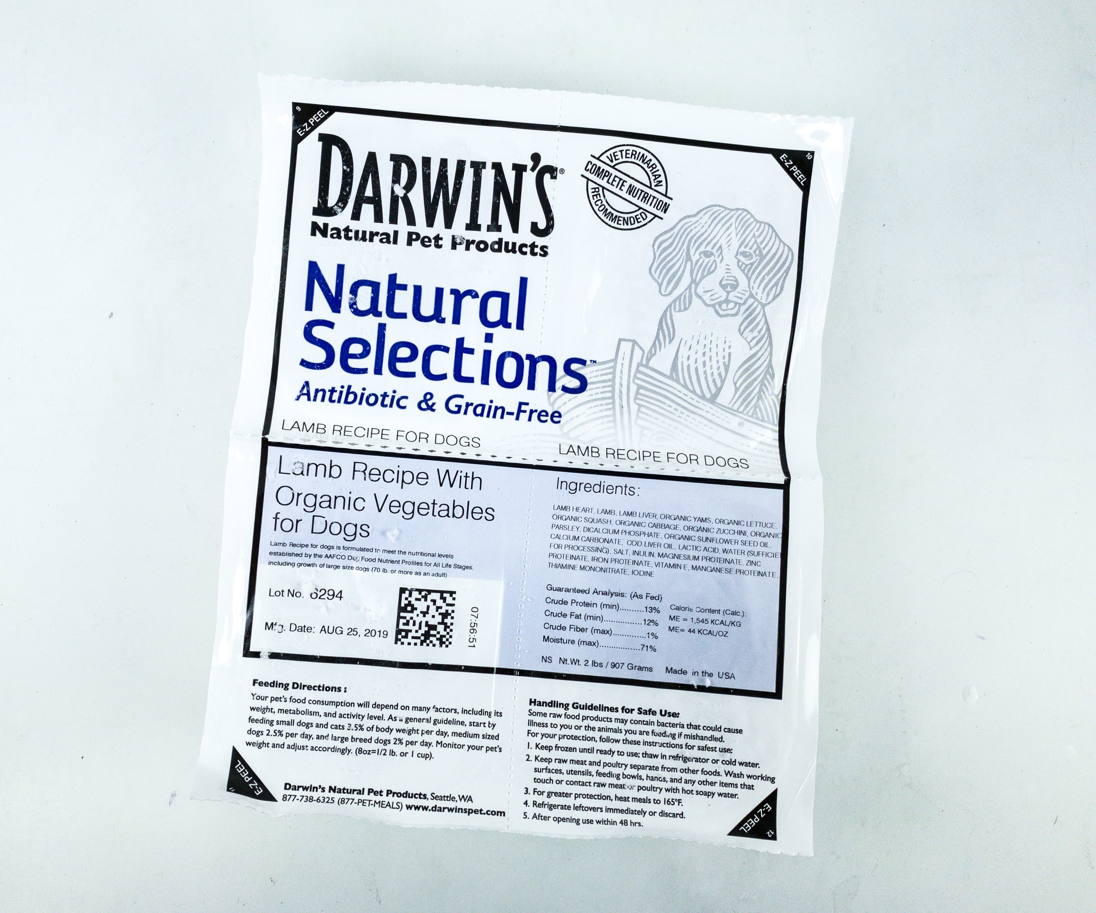 Darwin's natural pet outlet food