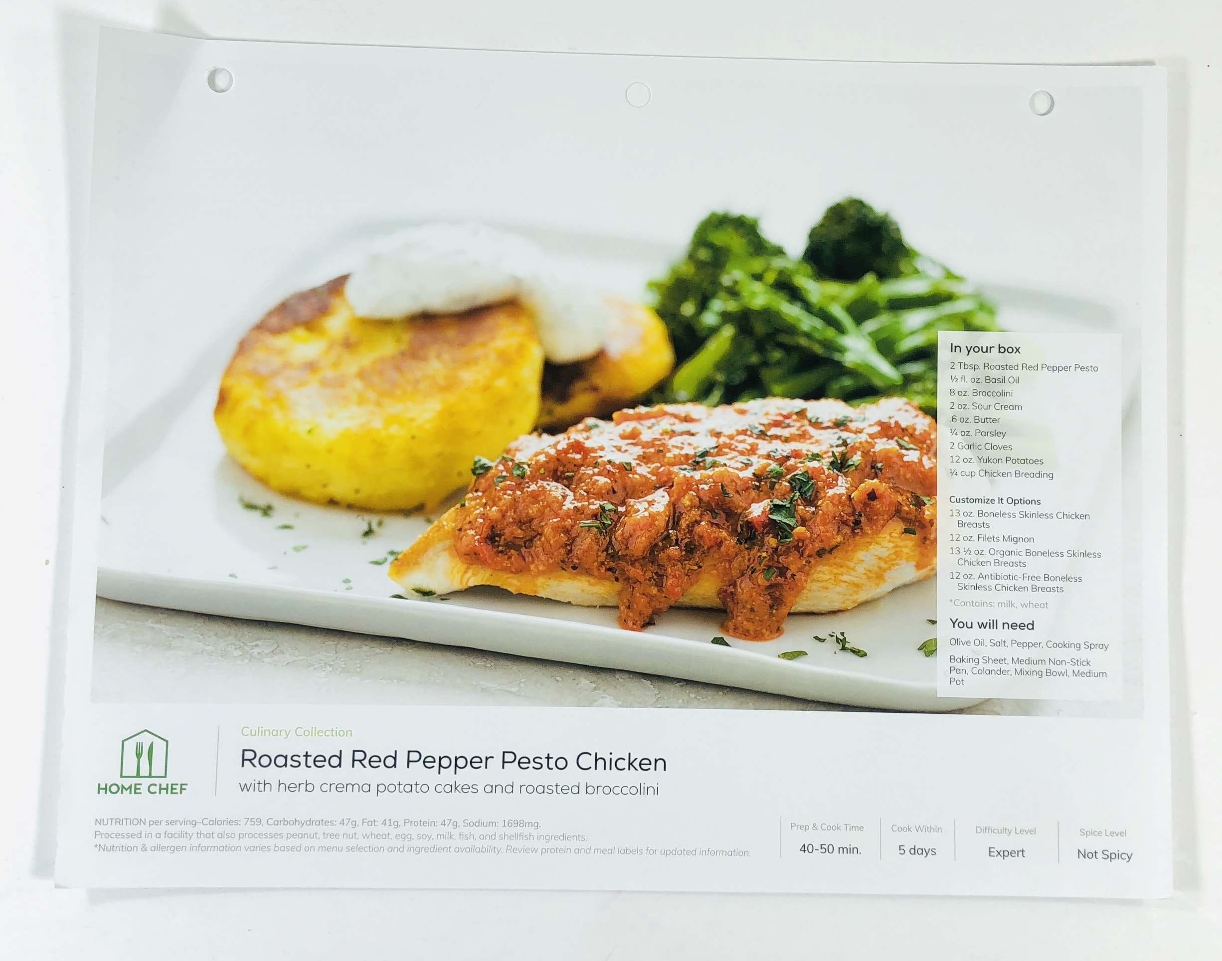 Home Chef Review & Coupon December 2019 hello subscription