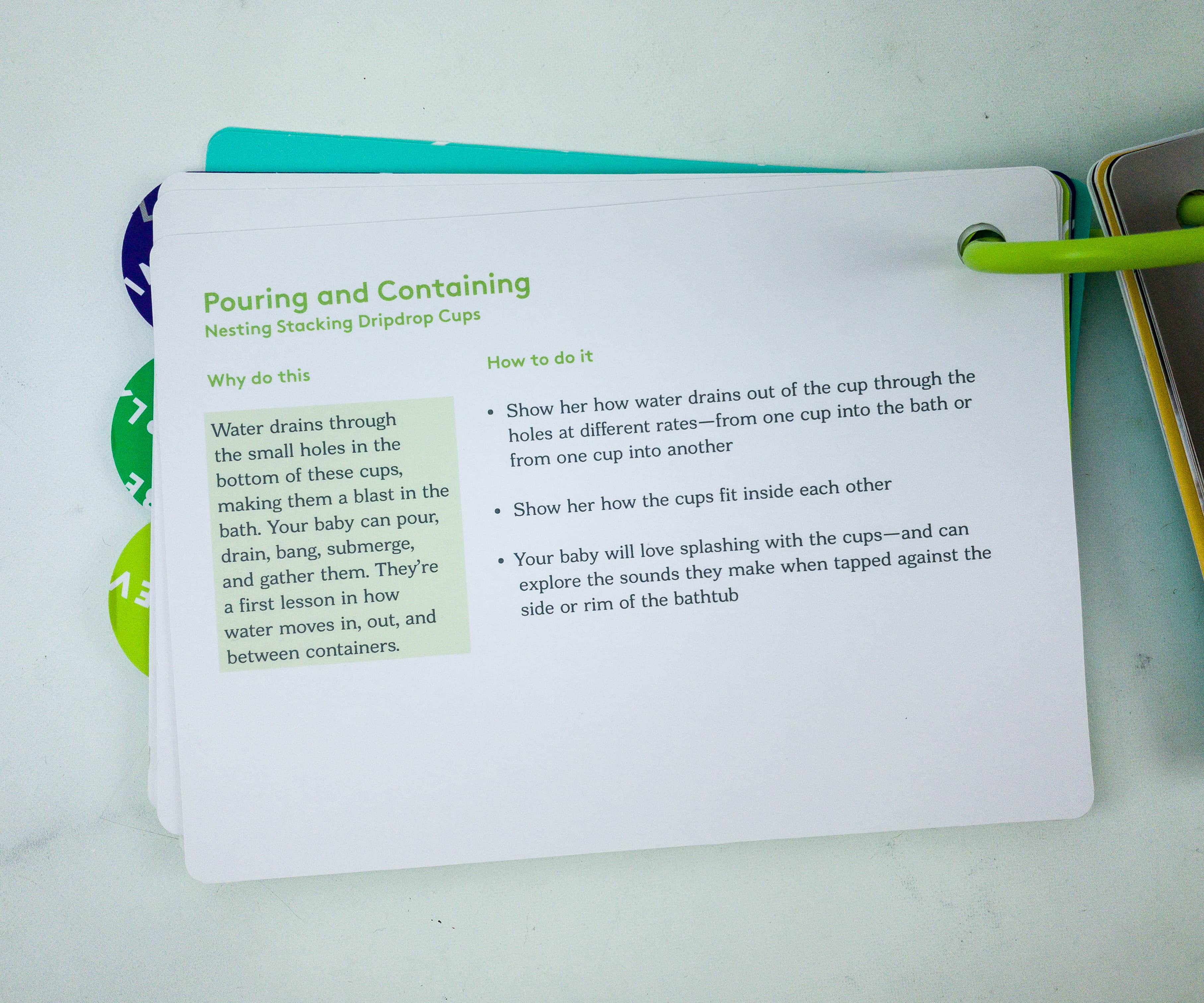 nesting stacking drip drop cups