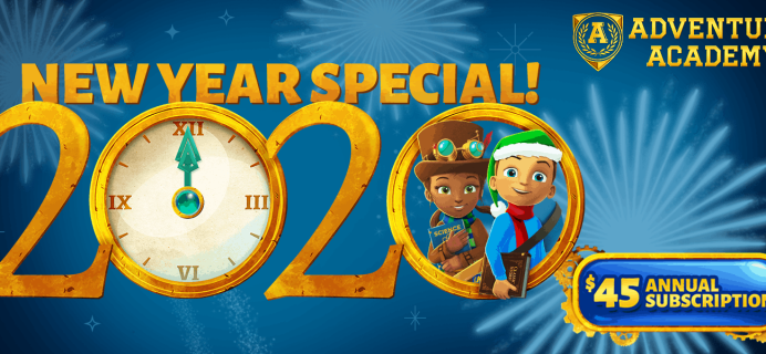 Adventure Academy Holiday Annual Sale: Get 1 Year of Adventure Academy for $45 – 62% Off!