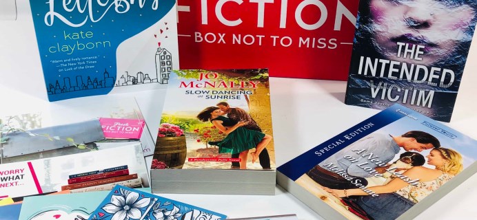 Fresh Fiction Box January 2020 Subscription Box Review + Coupon