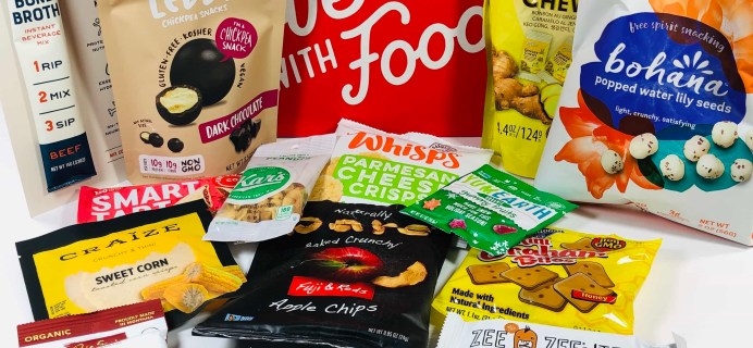 Love With Food December 2019 Deluxe Box Review + Coupon!