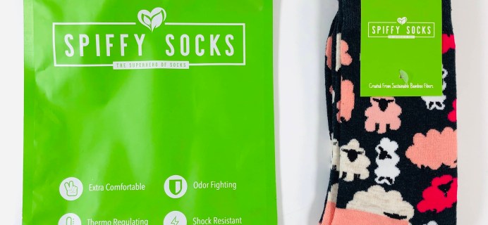 Spiffy Socks December 2019 Subscription Box Review  + Coupon