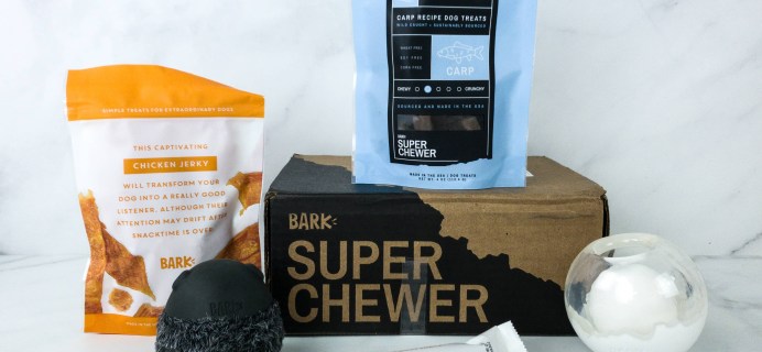 Super Chewer December 2019 Subscription Box Review + Coupon!