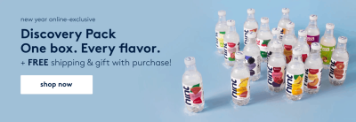 Hint Water New Year Deal: Get The Discovery Pack For Just $39.99 + FREE Shipping + FREE gift!