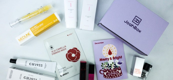 JoahBox December 2019 Subscription Box Review + Coupon