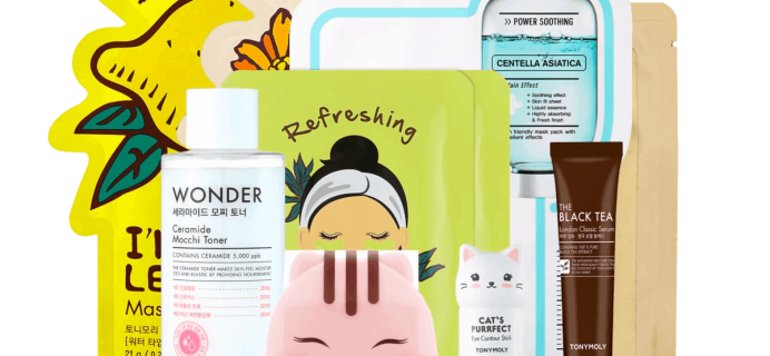 Tony Moly January 2020 Monthly Bundle Available Now + Full Spoilers!