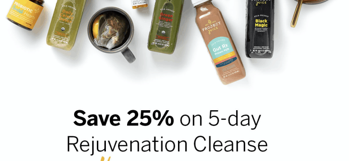 Project Juice New Year Sale: Get 25% Off the Rejuvenation Cleanse – Happy Gut Edit!