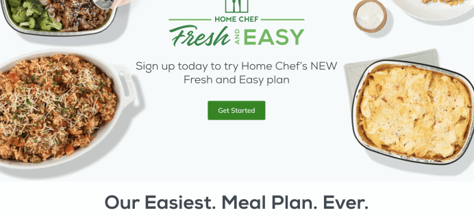 Home Chef Fresh and Easy Coupon: Save up to $100!