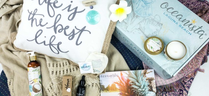 Oceanista Winter 2019 Subscription Box Review + Coupon