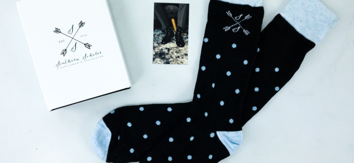 Southern Scholar January 2020 Men’s Sock Subscription Box Review & Coupon