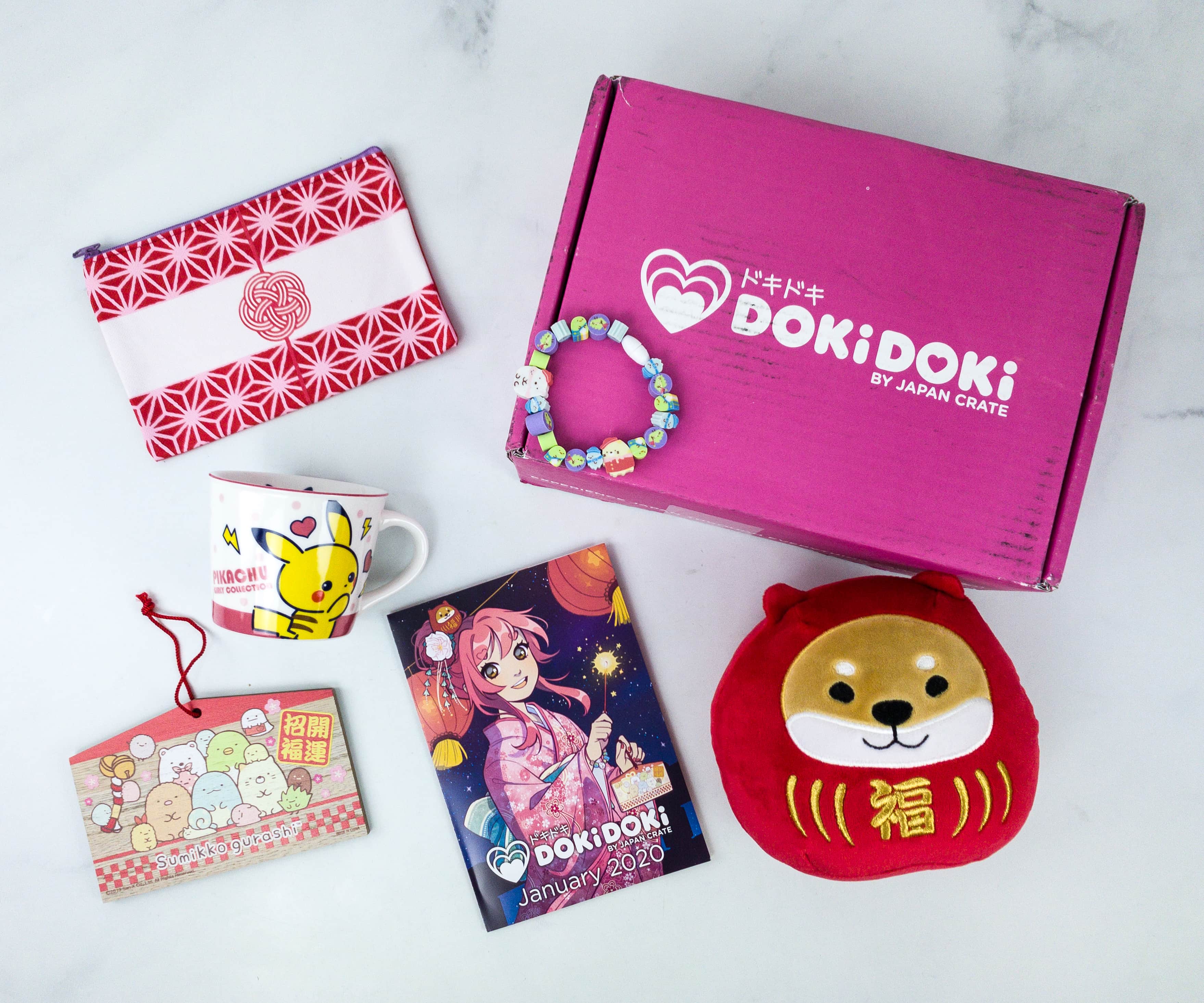 Doki Doki Boxie Subscription Box Review - January 2017 Review - Hello  Subscription