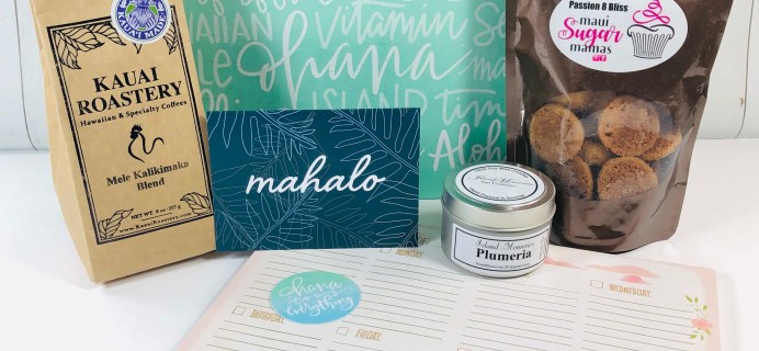 She Lives Aloha Holiday 2019 Subscription Box Review + Coupon!