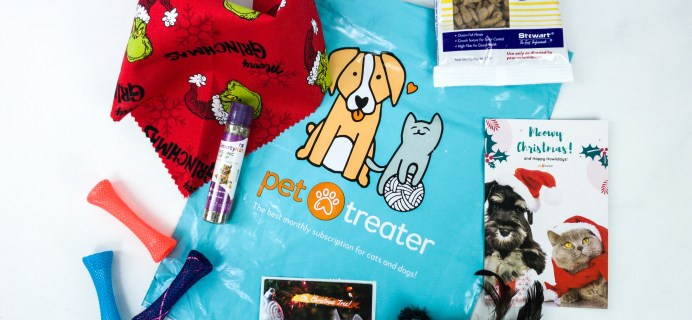 Pet Treater Cat Pack December 2019 Subscription Box Review + Coupon!