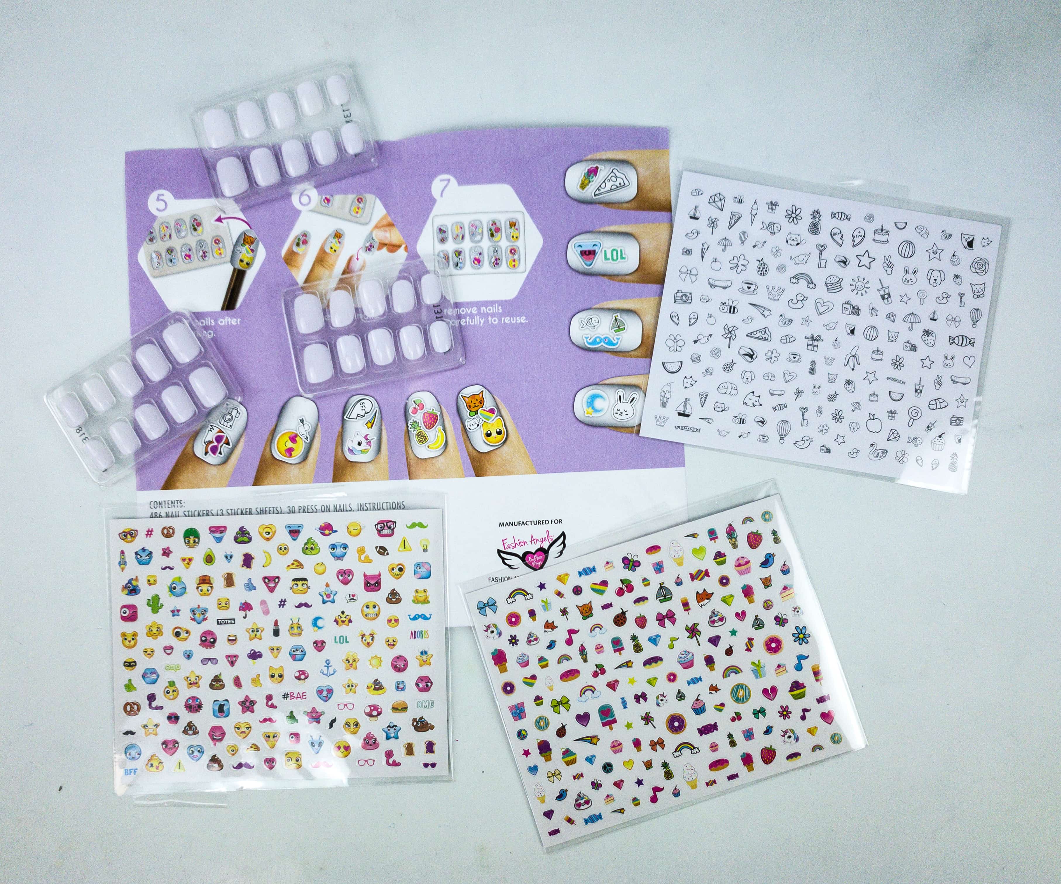 Crayola Creations Sticker Doodle Nail Art Kit